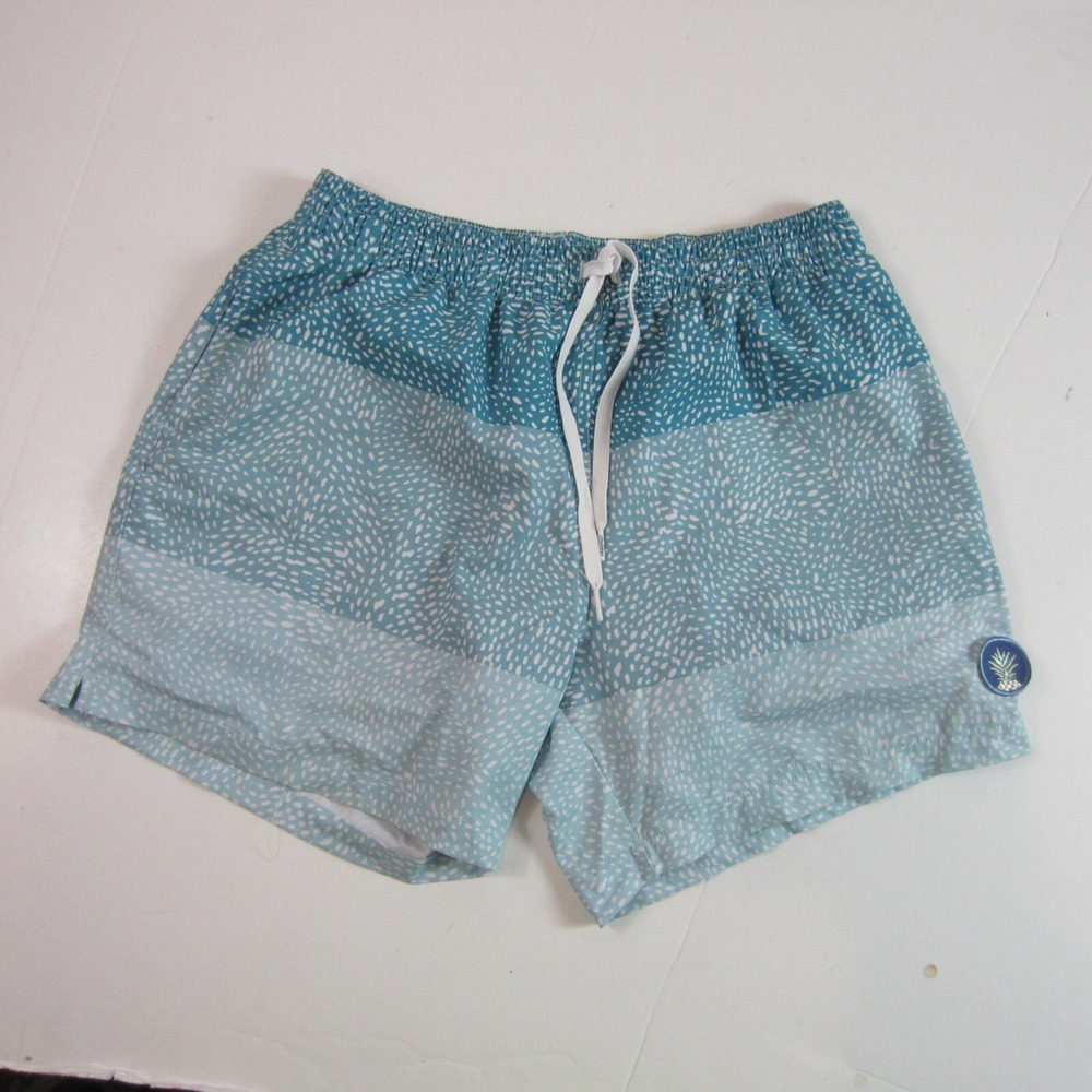 chubbies men's swim trunks blue ombre large